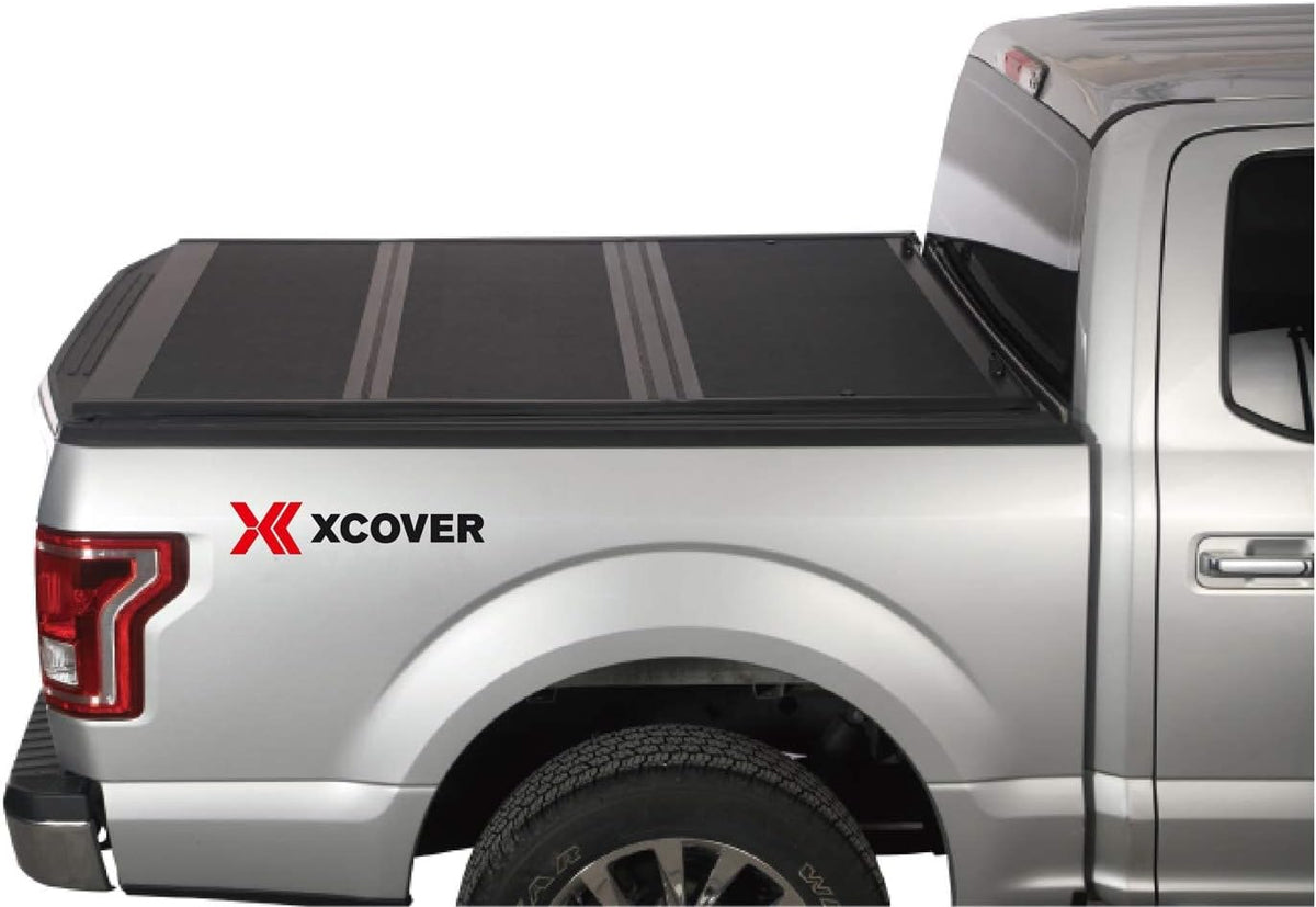 Low Profile Hard Folding Truck Bed Tonneau Cover Q344