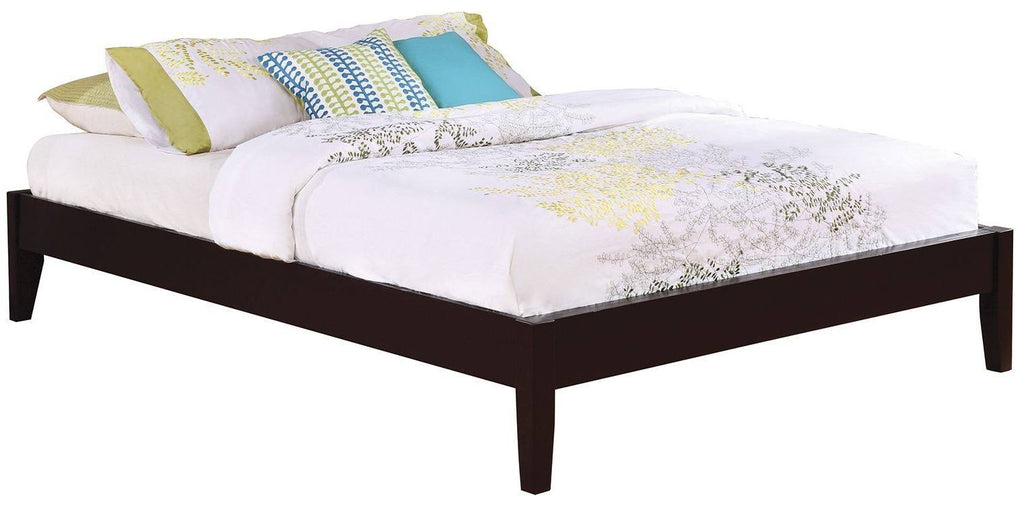 Cappuccino Queen Platform Bed H85878