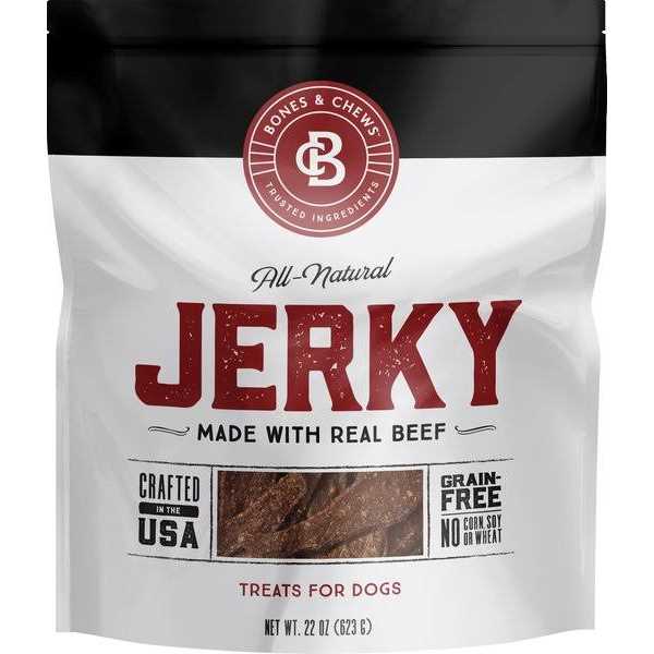All Natural Grain-Free Beef Jerky Dog Treats S5220