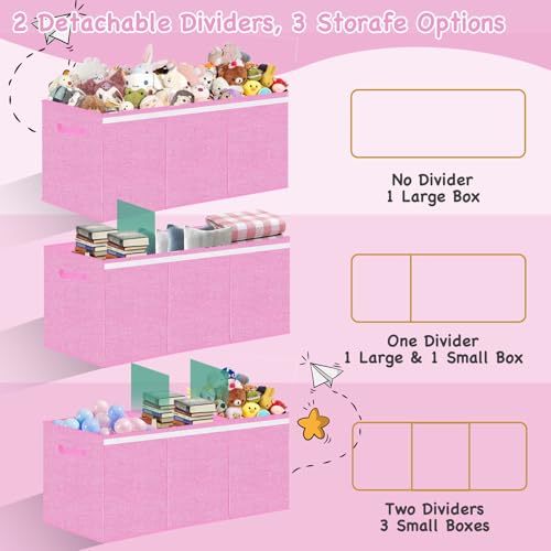 Extra Large Collapsible Kids Toy Storage Organizer Box F77224