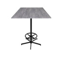 42 in. Indoor & Outdoor Table with 32 x 32 in. Square Top R3824