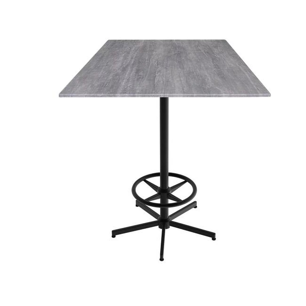 42 in. Indoor & Outdoor Table with 32 x 32 in. Square Top R3824
