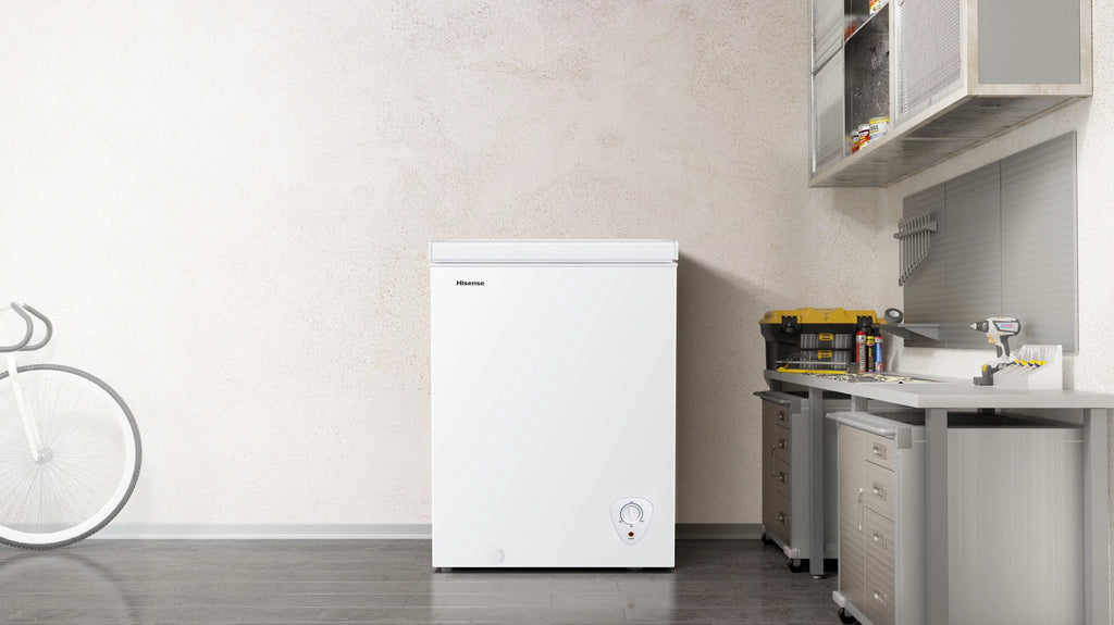 White 5 Cu ft Chest Freezer V9974