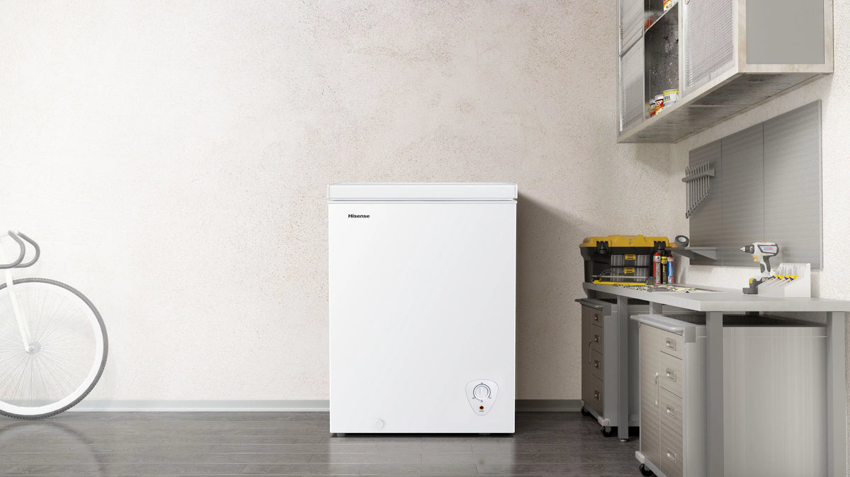 White 5 Cu ft Chest Freezer V9974