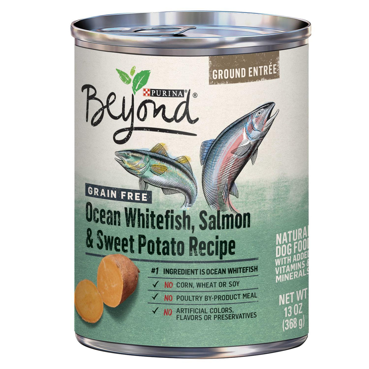 Alaskan Cod Salmon & Sweet Potato Grain-Free Canned Dog Food K53336