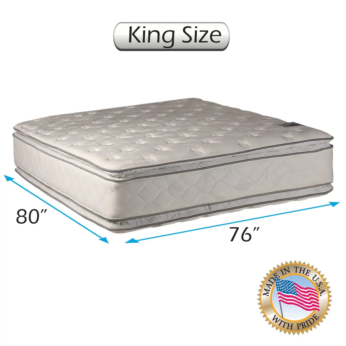 King PillowTop Mattress L465