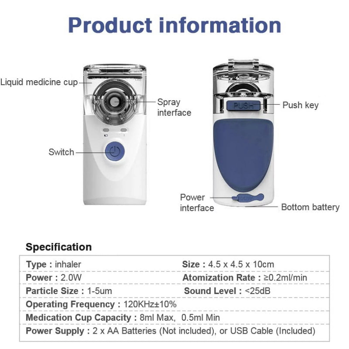 Handheld Humidifier P850
