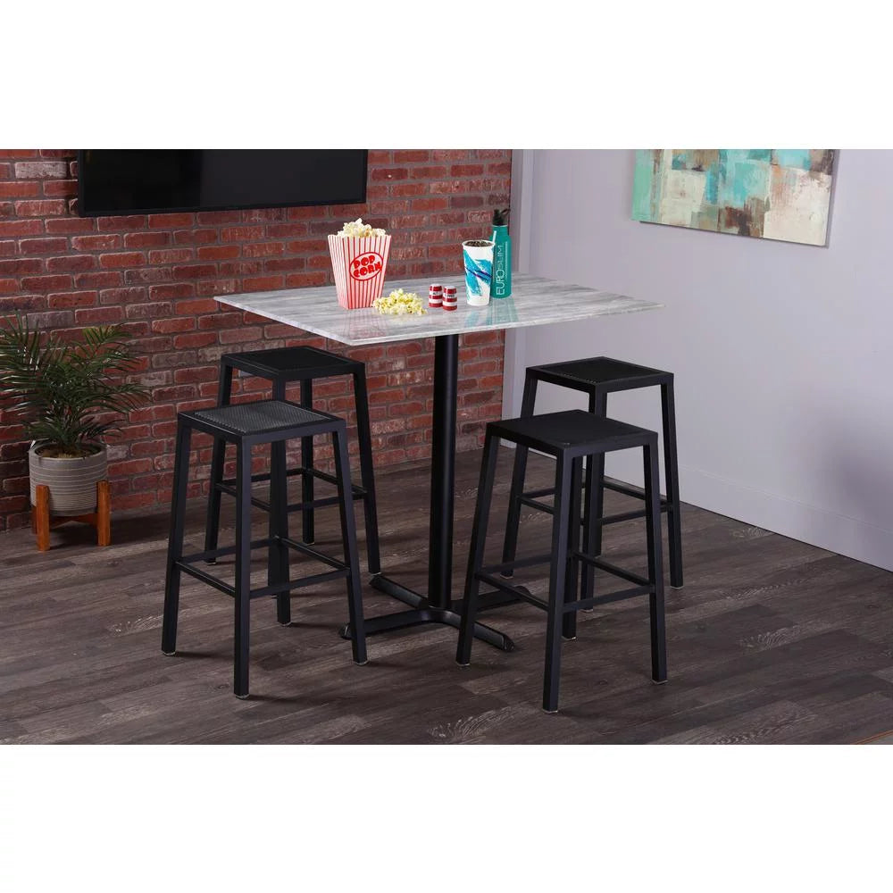42 in. Indoor & Outdoor Table with 32 x 32 in. Square Top R3824
